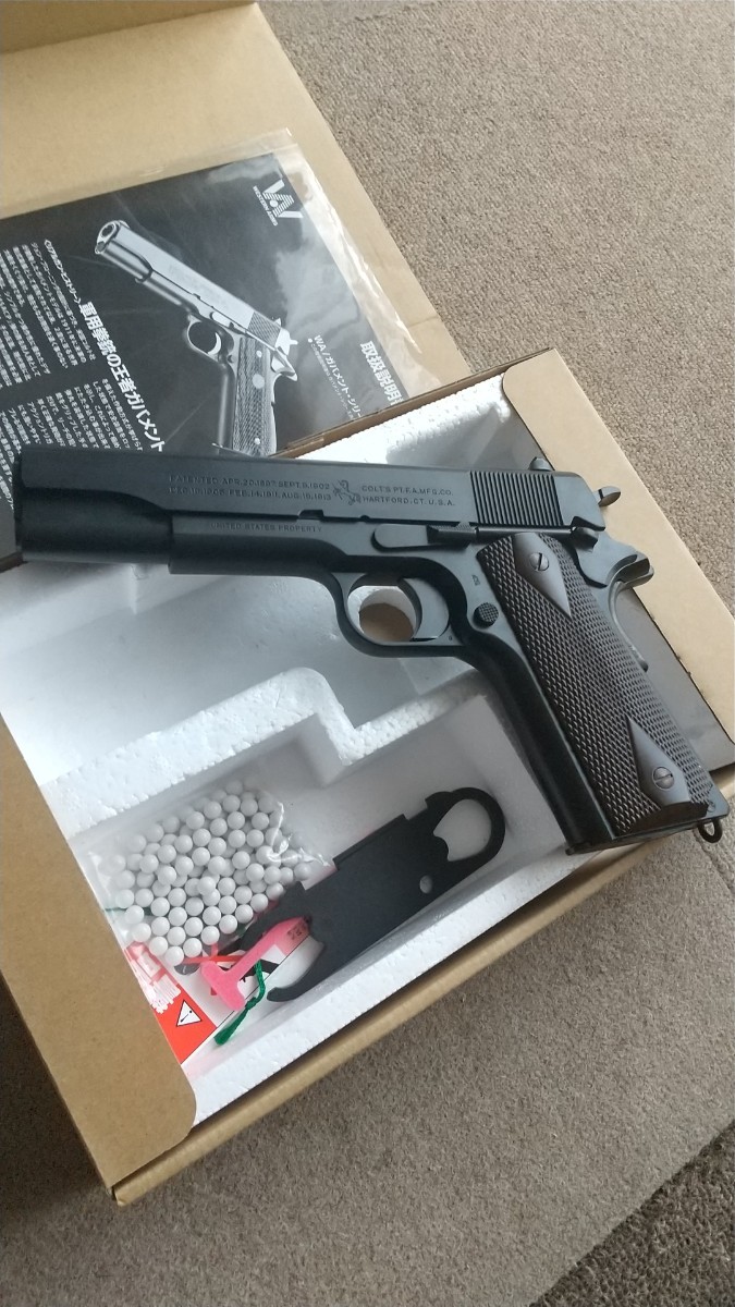 WAウエスタンアームズ ブラックアーミー1911 コルトガバメント コルト