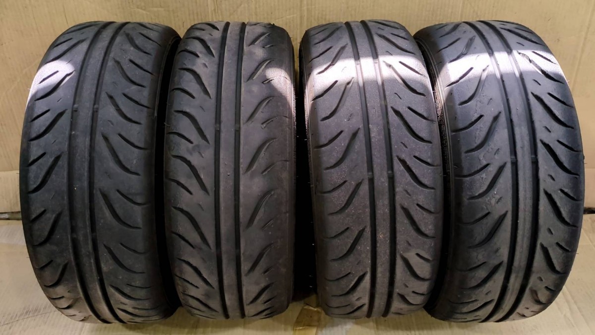 4本グッドイヤーRSスポーツ195/55R15　　　　2023年製4本バリ目　一度サーキット使用