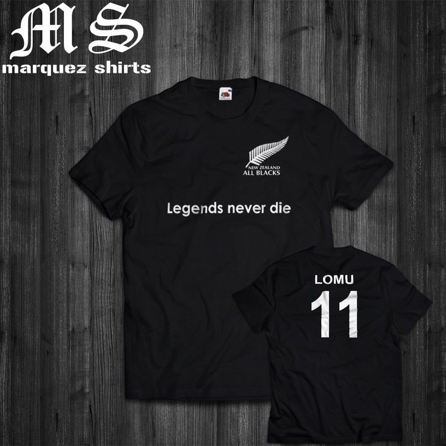 R海外　限定品　送料込み ラグビーニュージーランド代表　オールブラックス シャツ　ハカ　サイズ各種　4