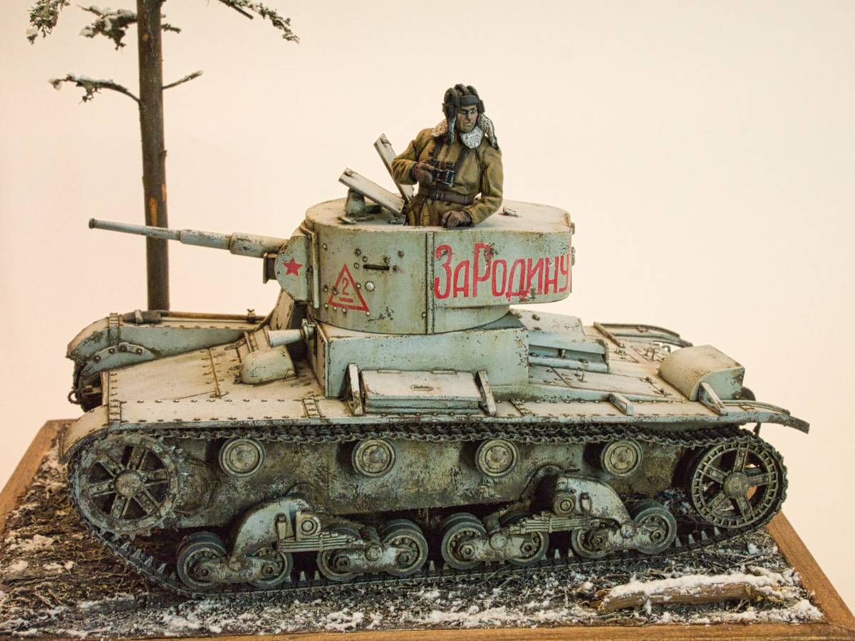 ソビエト軽戦車 T-26 1933年型 ズベズダ1/35(完成品)｜売買され