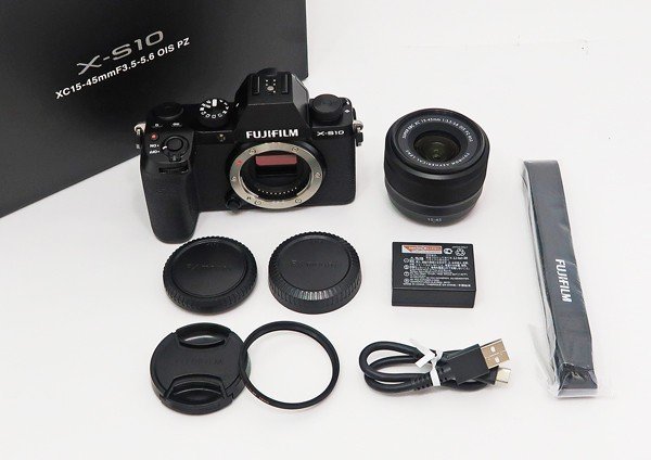 ◇美品【富士フイルム】FUJIFILM X-S10 XC 15-45mm レンズキット 