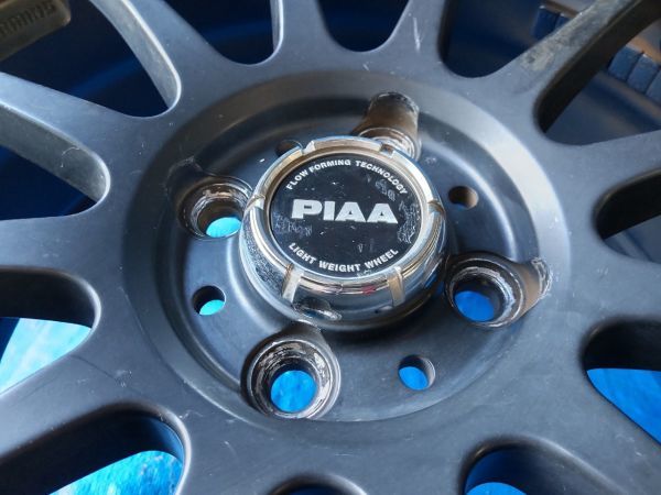 A-437 PIAA 17インチ アルミ タイヤ付 4本セット FLOW FORMING 軽量 7 