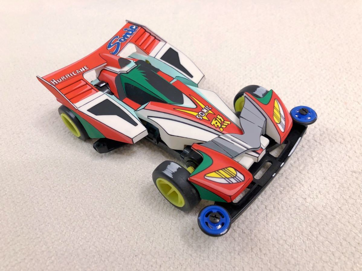 極美品・二次元塗装】ミニ四駆 爆走兄弟レッツ&ゴー ハリケーン 