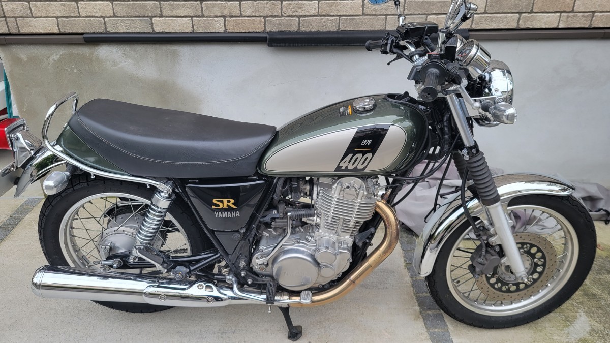  SR400 ヤマハ RH03J 2017年式 横浜市から(251cc-400cc)｜売買されたオークション情報、yahooの商品情報をアーカイブ公開 - オークファン 251cc-400cc