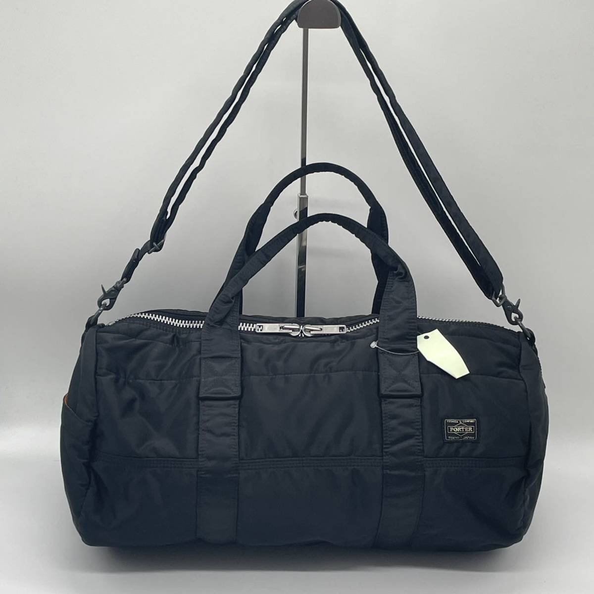 PORTER TANKER まちがい 2WAYダッフルバッグ ブラック ポーター レア 