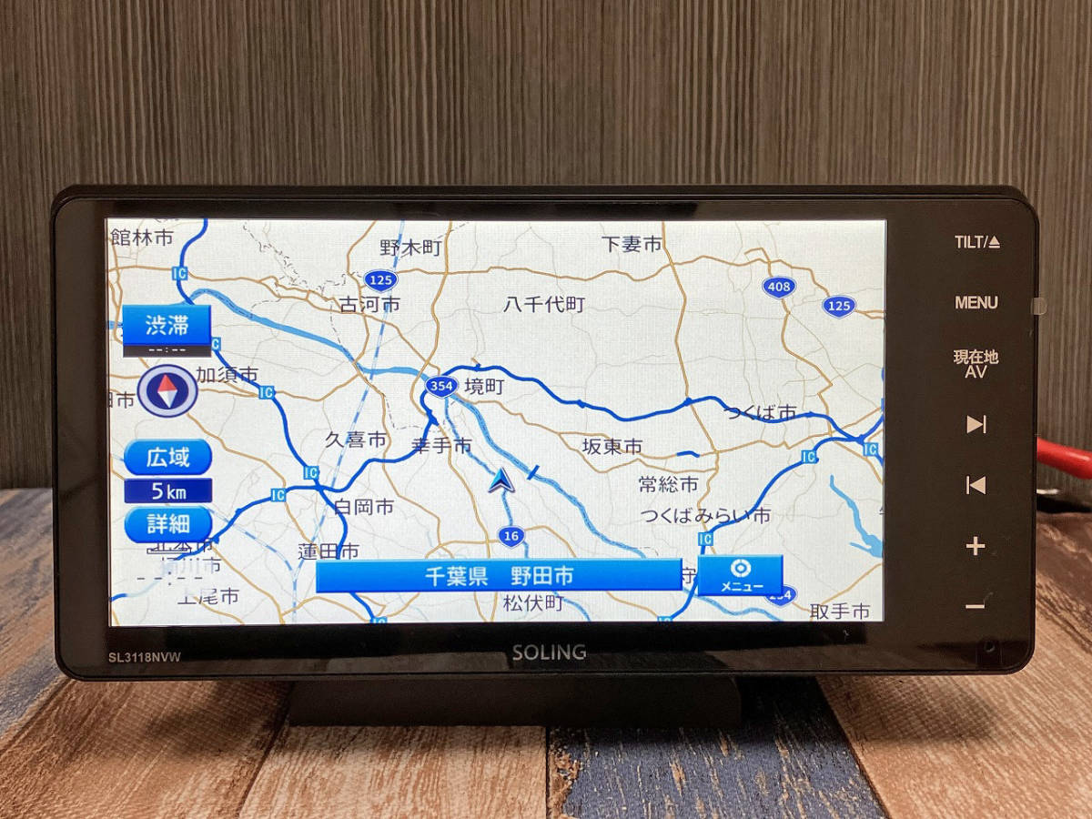 Letao SOLING ソーリン SL3118NVW CD/DVD/SD/USB/Bluetooth/フルセグTV