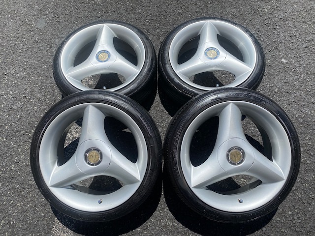 美品 希少 4穴 VIBRAM F3 7J‐16インチ ET35 PCD100/114.3-4h 165/50R16 