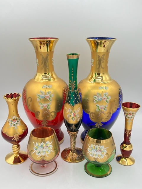 Barbini Murano 一輪挿し ムラーノ イタリア製ビンテージ MURANO ムラーノ ムラーノガラス イタリア製 一輪挿し 中古 【お得