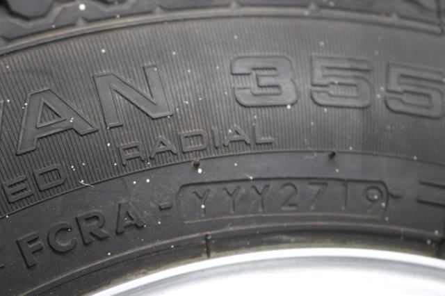 ハイゼット S500P 12インチ スチール タイヤ付 1本 タイヤホイール ホイル スチールホイール 新車外し 4本セット アトレー 値下げ可ダイハツ純正 0