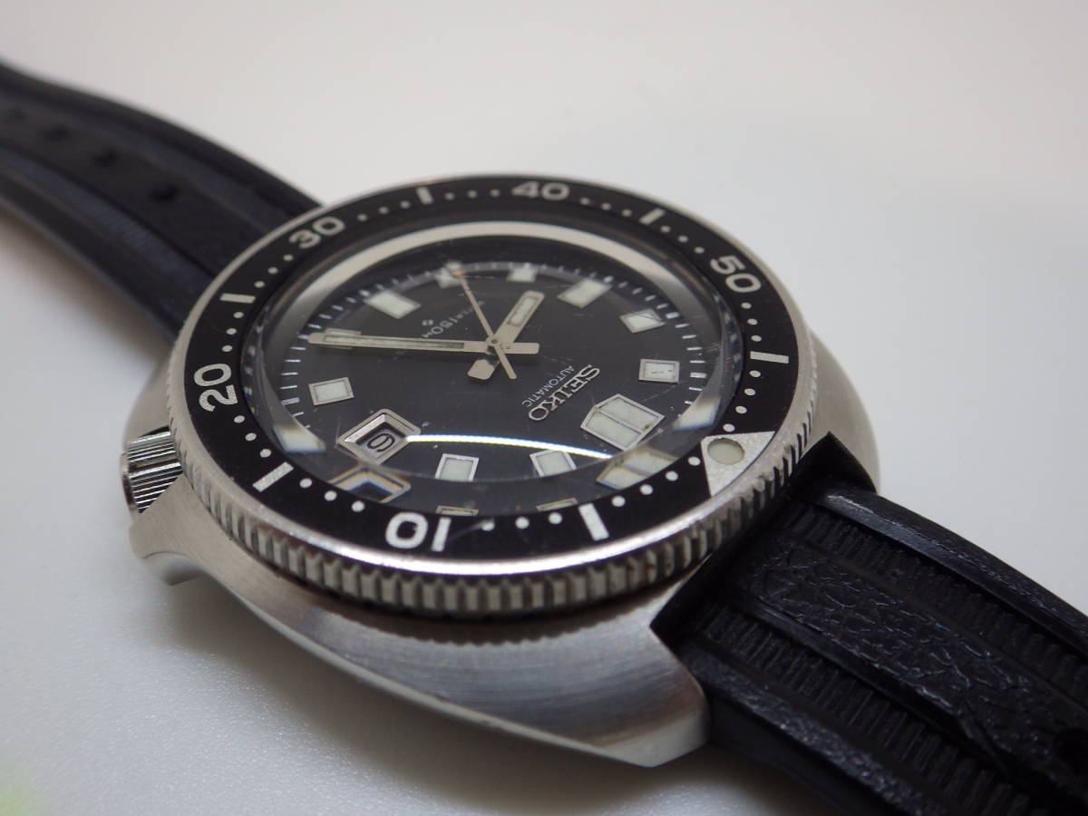希少 フルオリジナル 美品 SEIKO セカンドダイバー 後期 6105-8110 