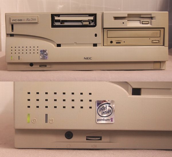 NoT208☆NEC Windows95世代のPC！PC-9821Ra266 詳細不明ジャンク