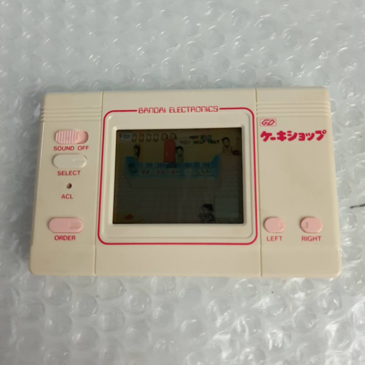 ケーキショップ バンダイ LCDゲーム 電子 訳ありレトロ BANDAI 当時物 