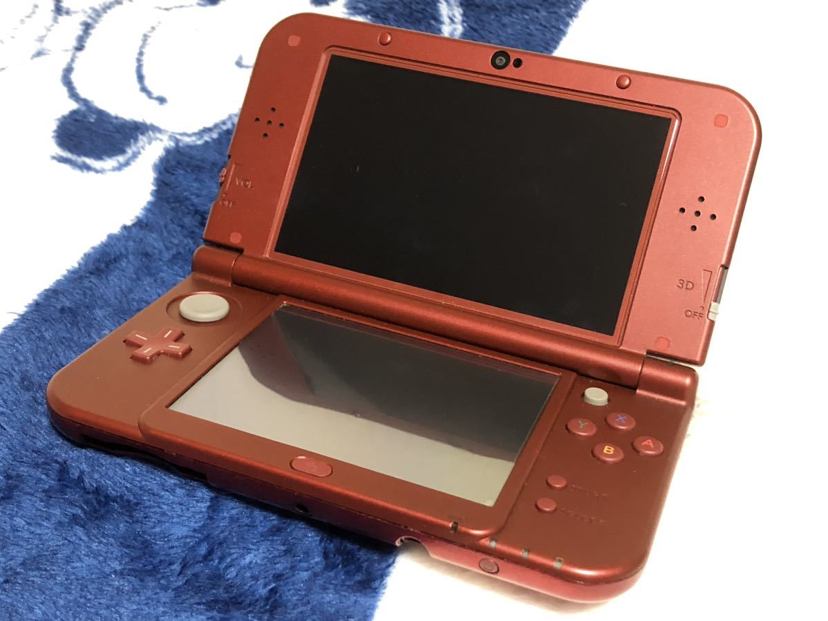 Nintendo 3DS 本体 メタリックレッド どうぶつの森ソフト 動作ok Nintendo 3DS 本体 メタリックレッド どうぶつの森ソフト 動作ok 動作