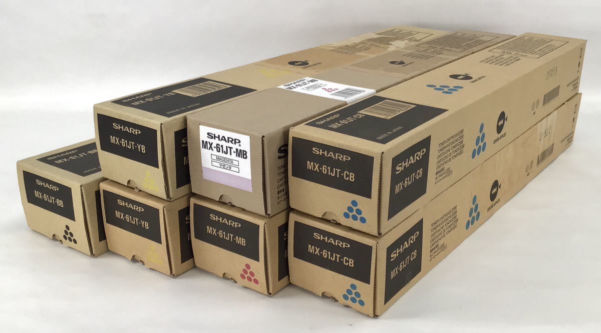 送料無料】 SHARP シャープ トナーカートリッジ MX-61JT-BB / MX-61JT