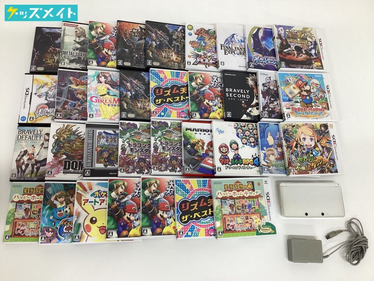 【ジャンク/現状】Nintendo 3DS 本体 ソフト まとめ売り ドラゴンクエスト ポケットモンスター スーパーマリオ 他