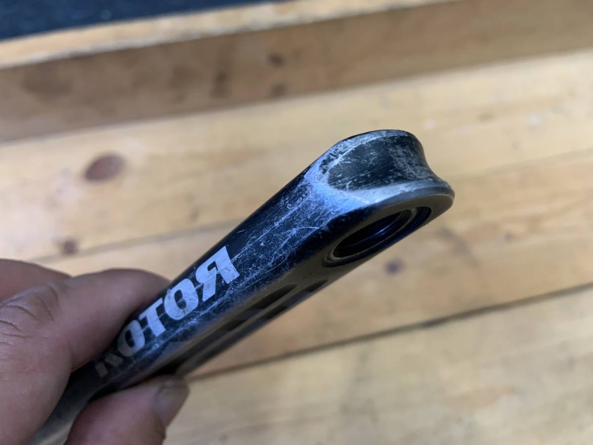 175mm ROTOR 3D30 クランクセット楕円チェーンリング50⁄34