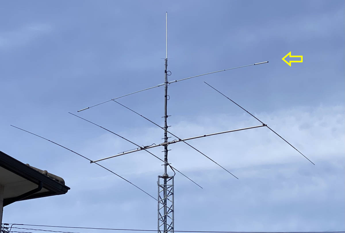 新同 ナガラ NAGARA 18/24MHz ロータリー ダイポール TD-1217J 使用3 