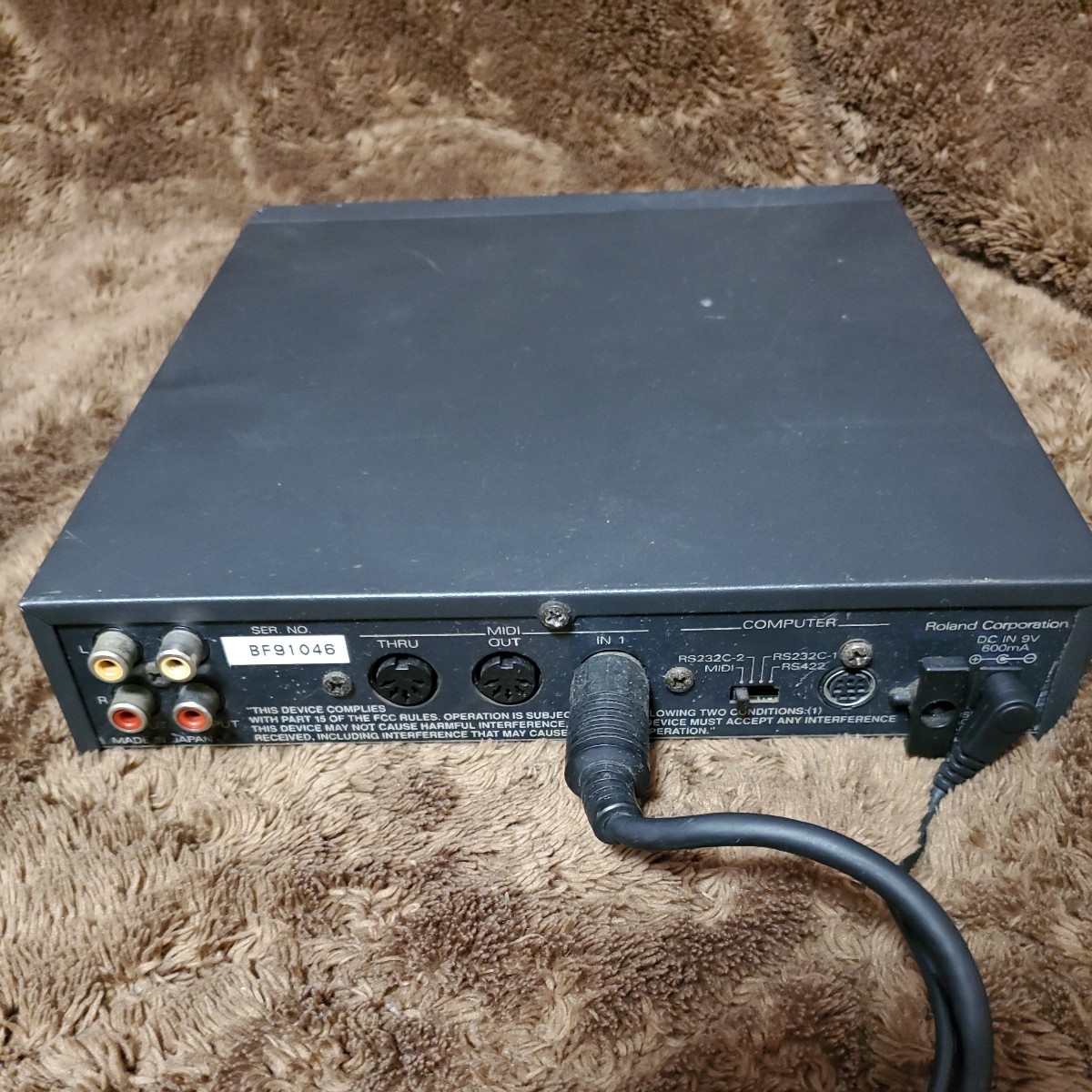 Roland【SC-55mkⅡ】音源モジュール ACアダプター ＋ roland um-2 usb 