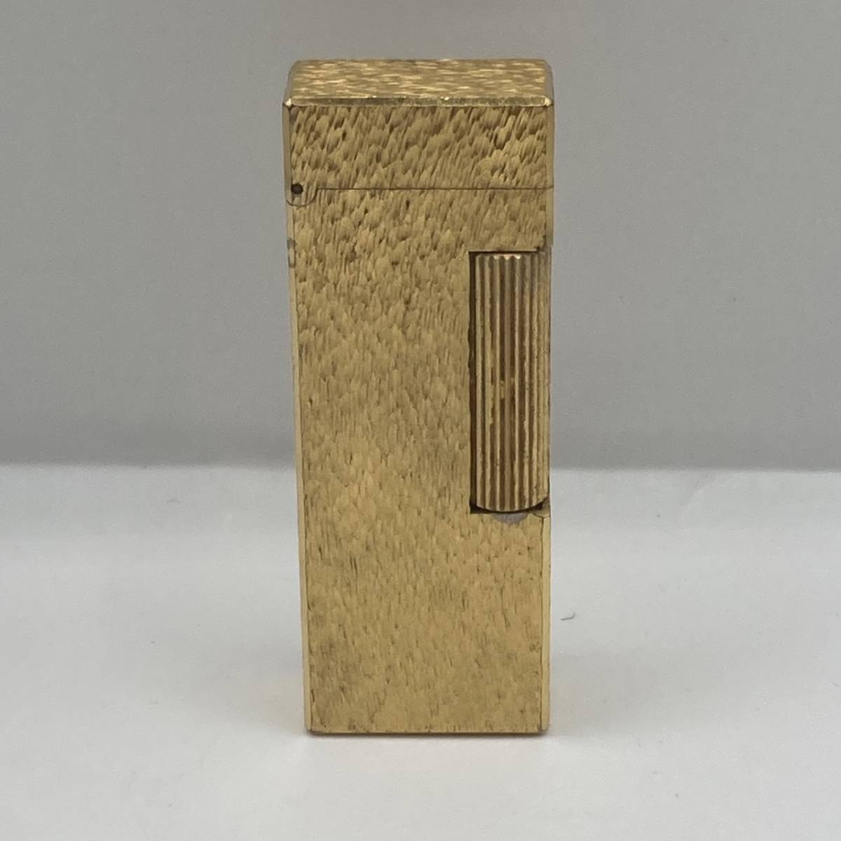 8531 dunhill ダンヒル ガスライター ゴールドカラー　ブランドライター　喫煙具　火花無し　現状保管品