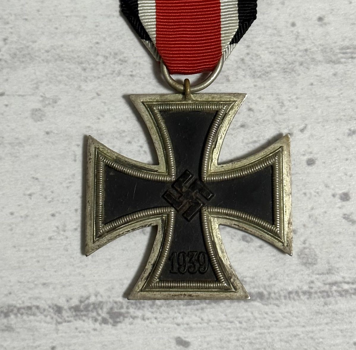 ■希少レア■ ドイツ軍 ナチス 第二次世界大戦 二級鉄十字章 勲章 バッジ ミリタリー アンティーク 