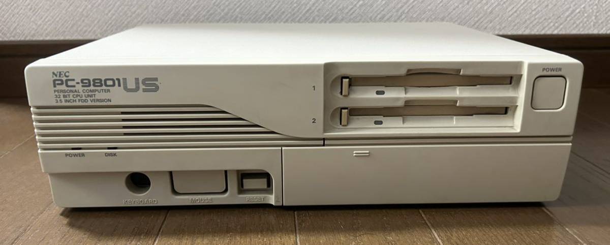 NEC PC-9801US 本体のみ ジャンク NEC PC-9801US 本体のみ ジャンク 貴重 NEC PC-9801US 旧型PC□現状品
