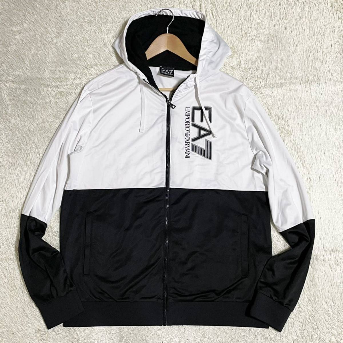 極美品/激レアXXL】EMPORIO ARMANI エンポリオアルマーニ パーカー