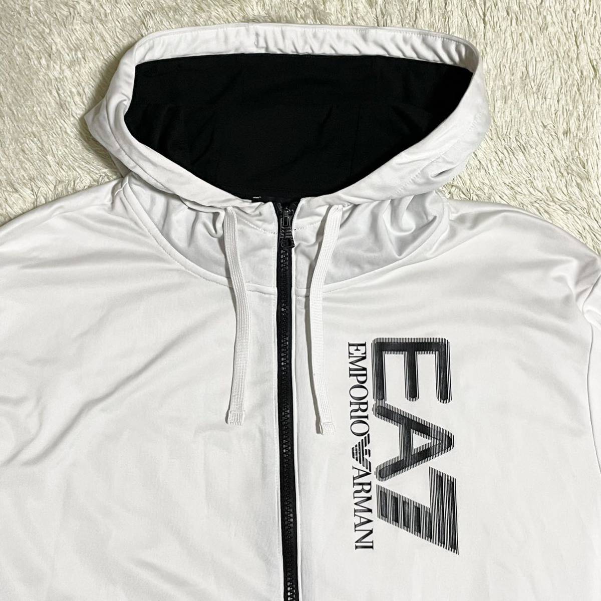 極美品/激レアXXL】EMPORIO ARMANI エンポリオアルマーニ パーカー