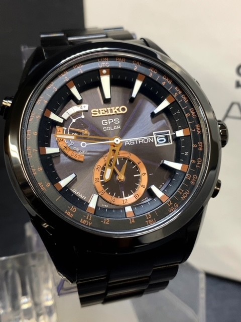 世界限定2500本 新品替えベルト付き セイコー SEIKO アストロン ASTRON GPS ソーラー 腕時計 ソーラーGPS衛星電波時計 SAST001 付属品完備