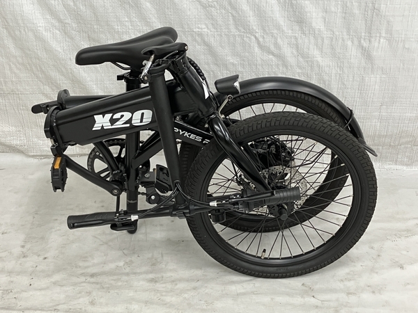 PYKES PEAK X20 折りたたみ 電動 アシスト 自転車 マットブラック 良好 