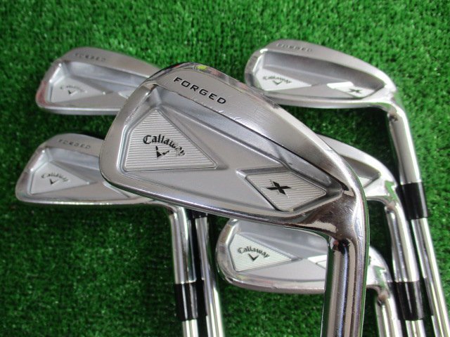 (中古) 名器　キャロウェイ　X FORGED(2013)　エックスフォージドアイアン　Dynamic Gold S200　5～9・PW　6本セット　石川遼プロ（桜店）