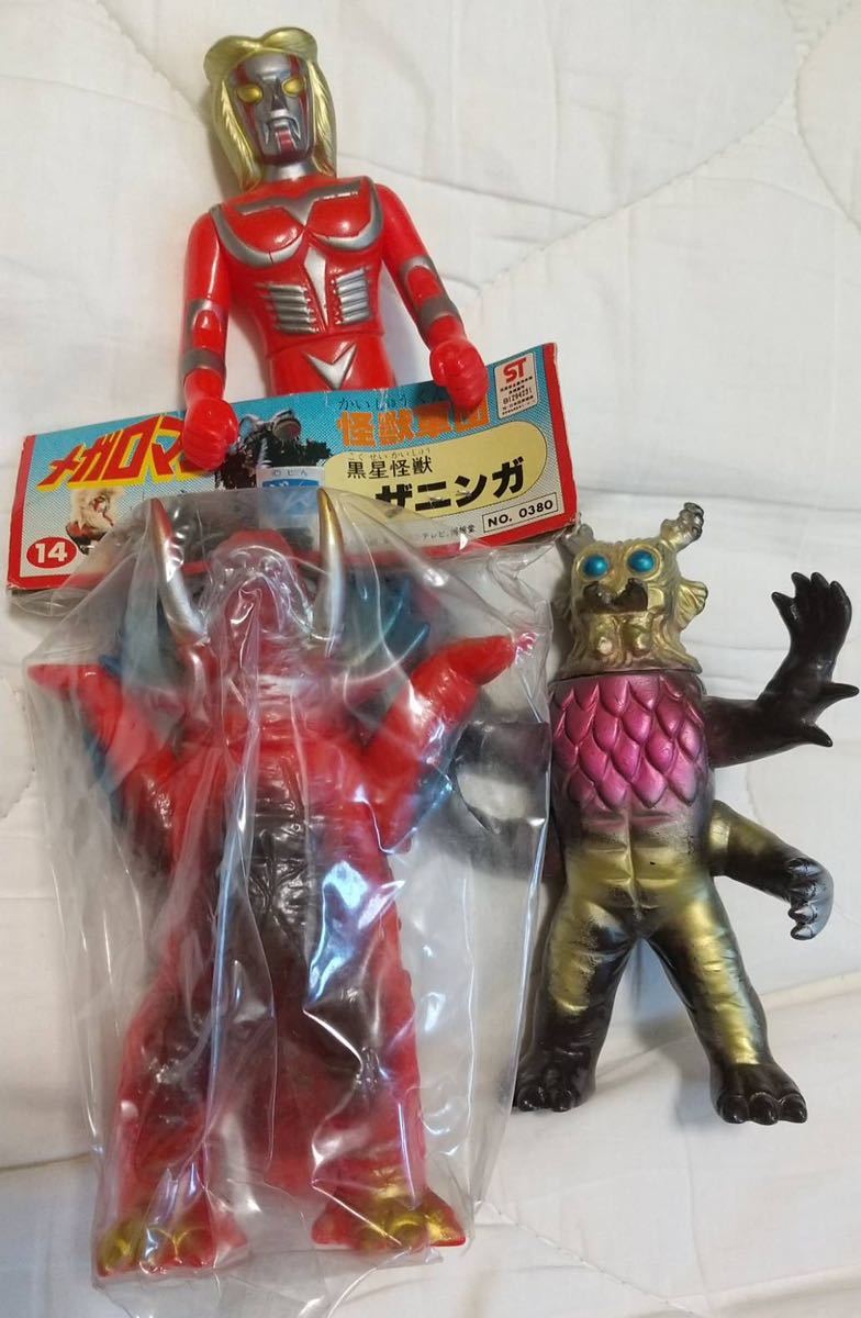 メガロマン☆怪獣☆タカトク☆ソフビ(特撮)｜売買されたオークション