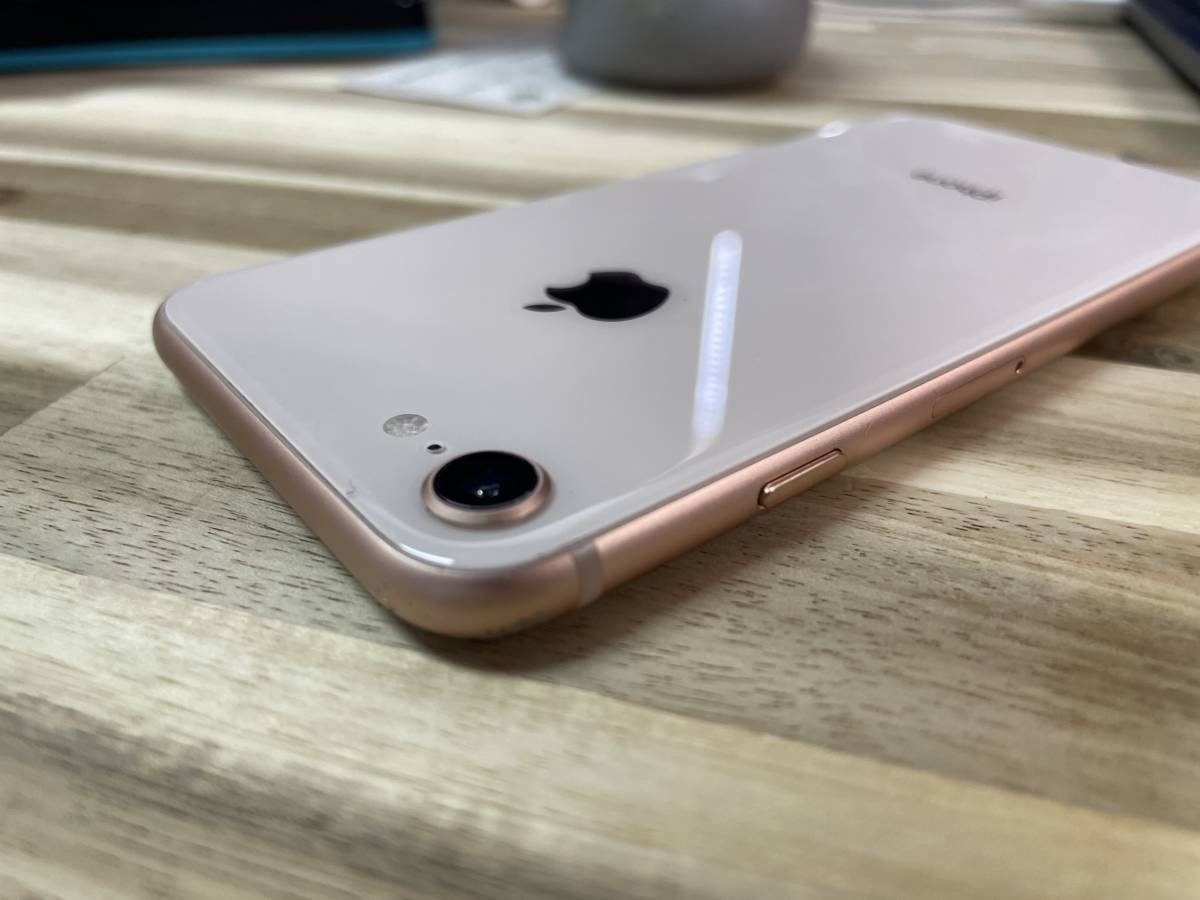 中古 iPhone8 SIMフリー ドコモ 64GB ピンクゴールド(iPhone)｜売買 