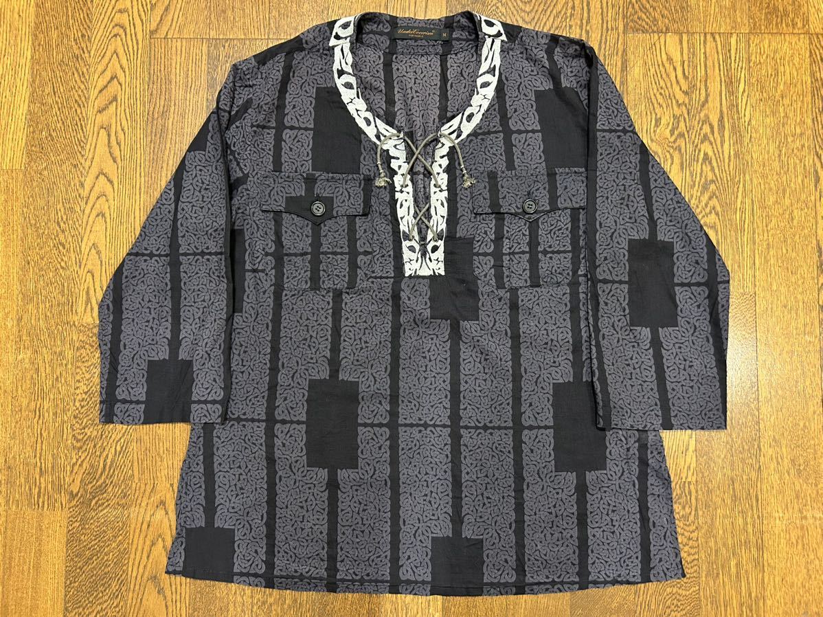 UNDERCOVER アンダーカバー SCAB期 トライバル柄プルオーバーレース 