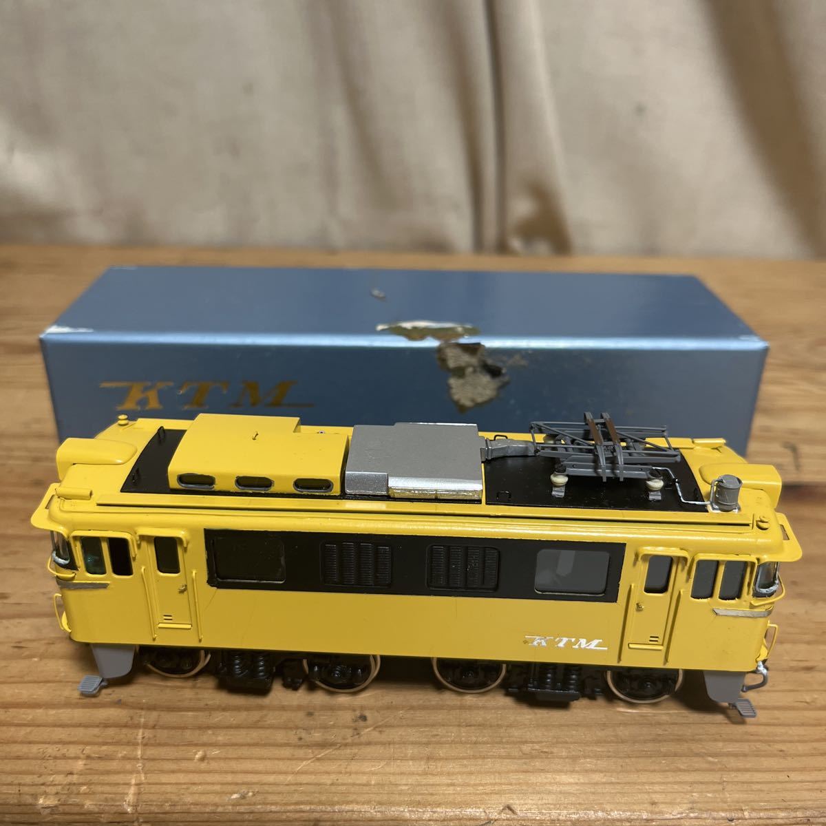 KTM KATSUMI 自由型電気機関車 ED600 鉄道模型 現状品 箱付 