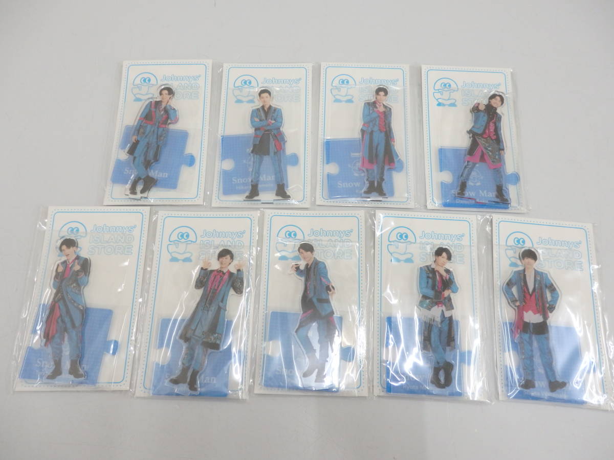 cd17) 未開封品 Snow Man アクリルスタンド '20 夏 JoHnnys' ISLAND