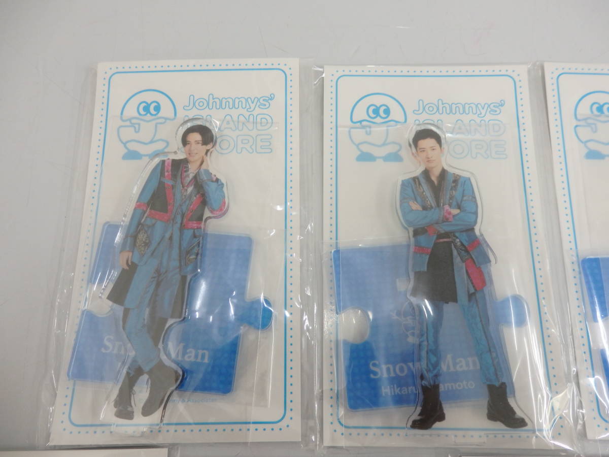 cd17) 未開封品 Snow Man アクリルスタンド '20 夏 JoHnnys' ISLAND