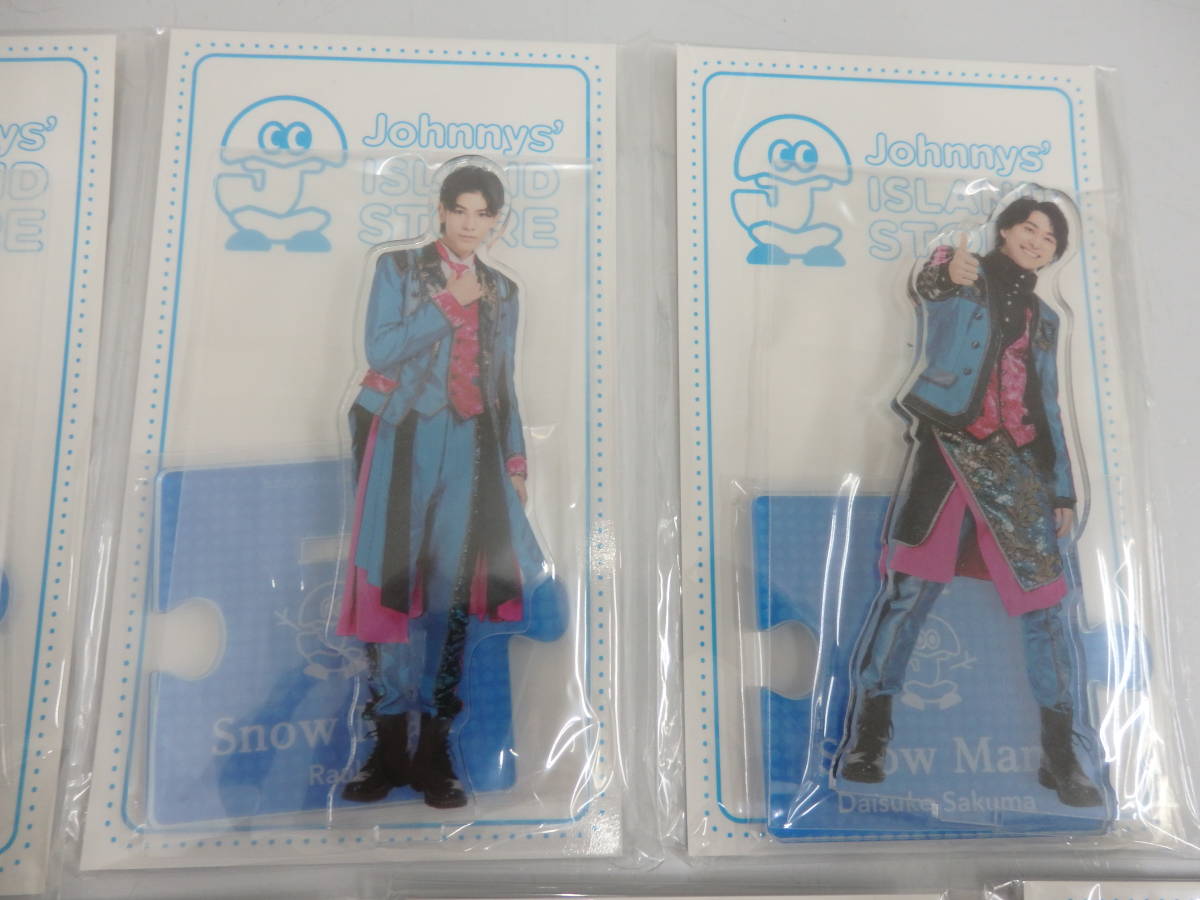 cd17) 未開封品 Snow Man アクリルスタンド '20 夏 JoHnnys' ISLAND