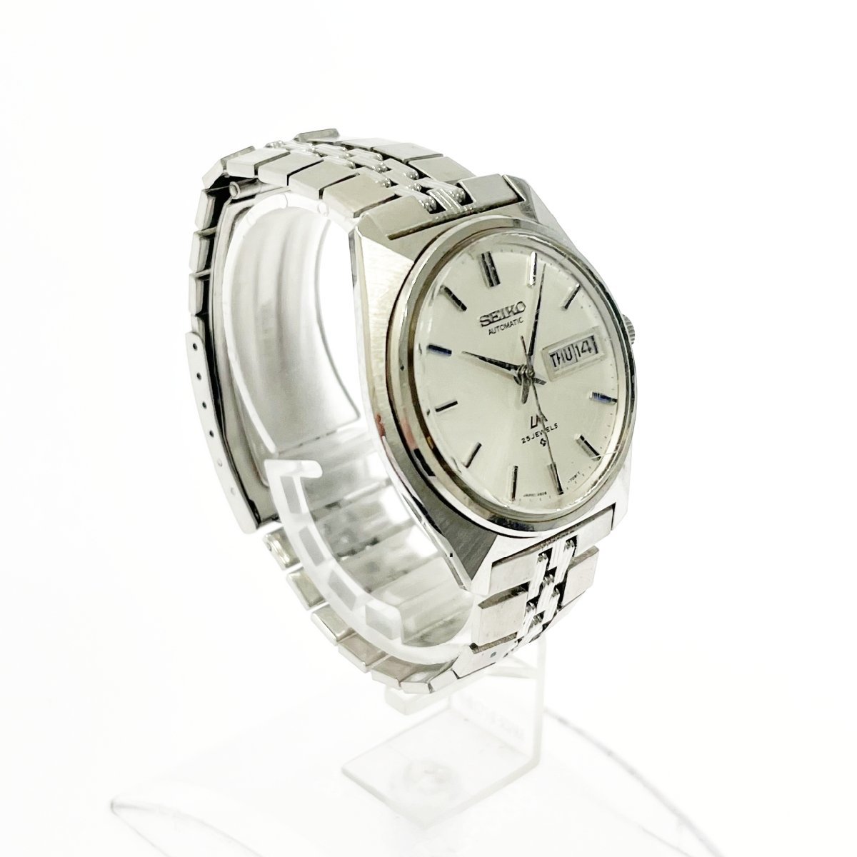 さら 1円スタート】SEIKO セイコー 5606-7000 LM ロードマチック 25石 SS