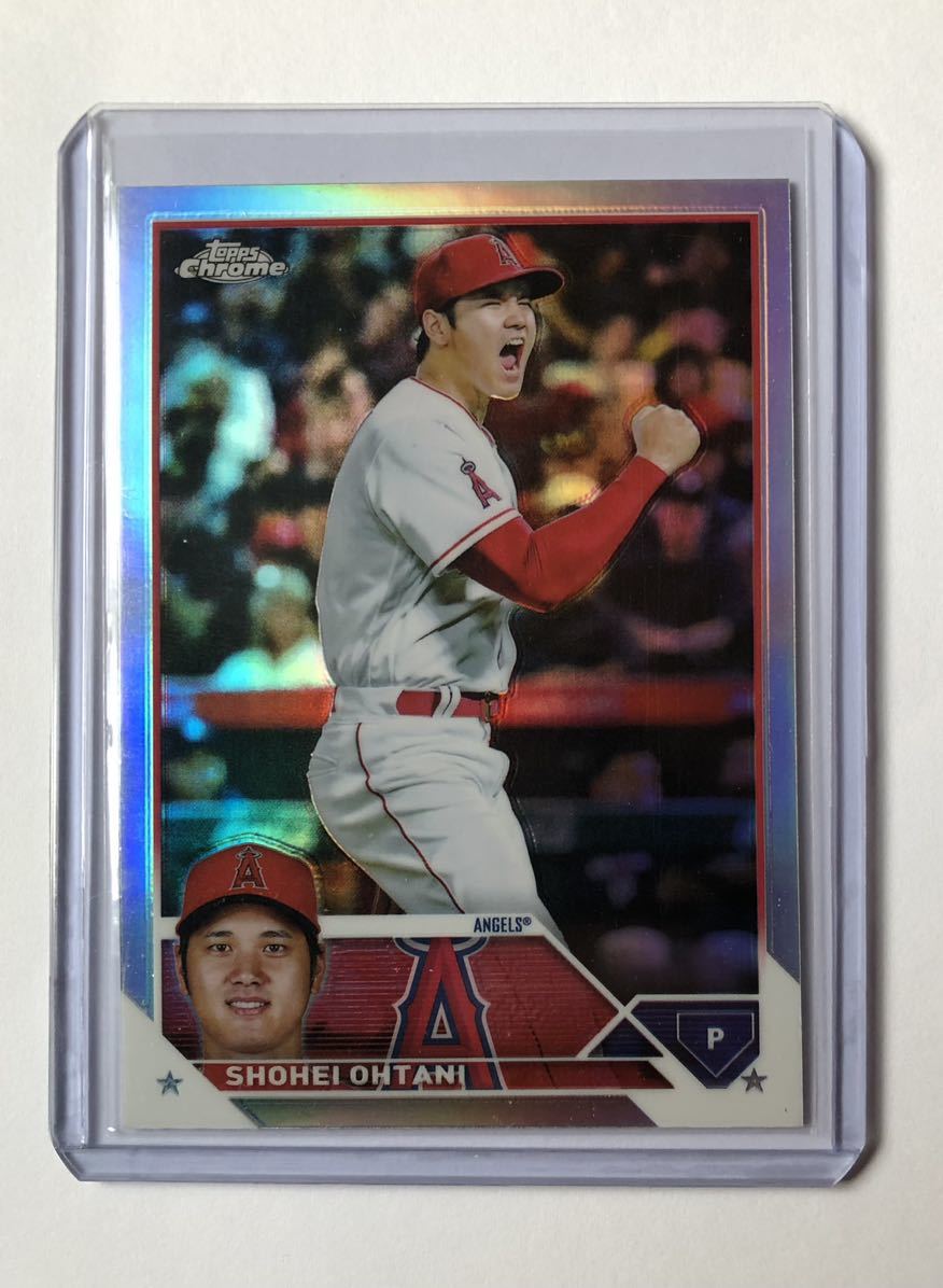 2023 Topps Chrome Shohei Ohtani 大谷翔平 Refractor Card Topps 0