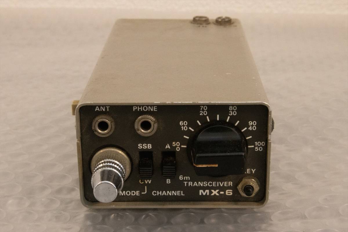 ミズホ通信 MIZUHO MX-6 50MHz SSB/CWトランシーバー 現状品 50MHz