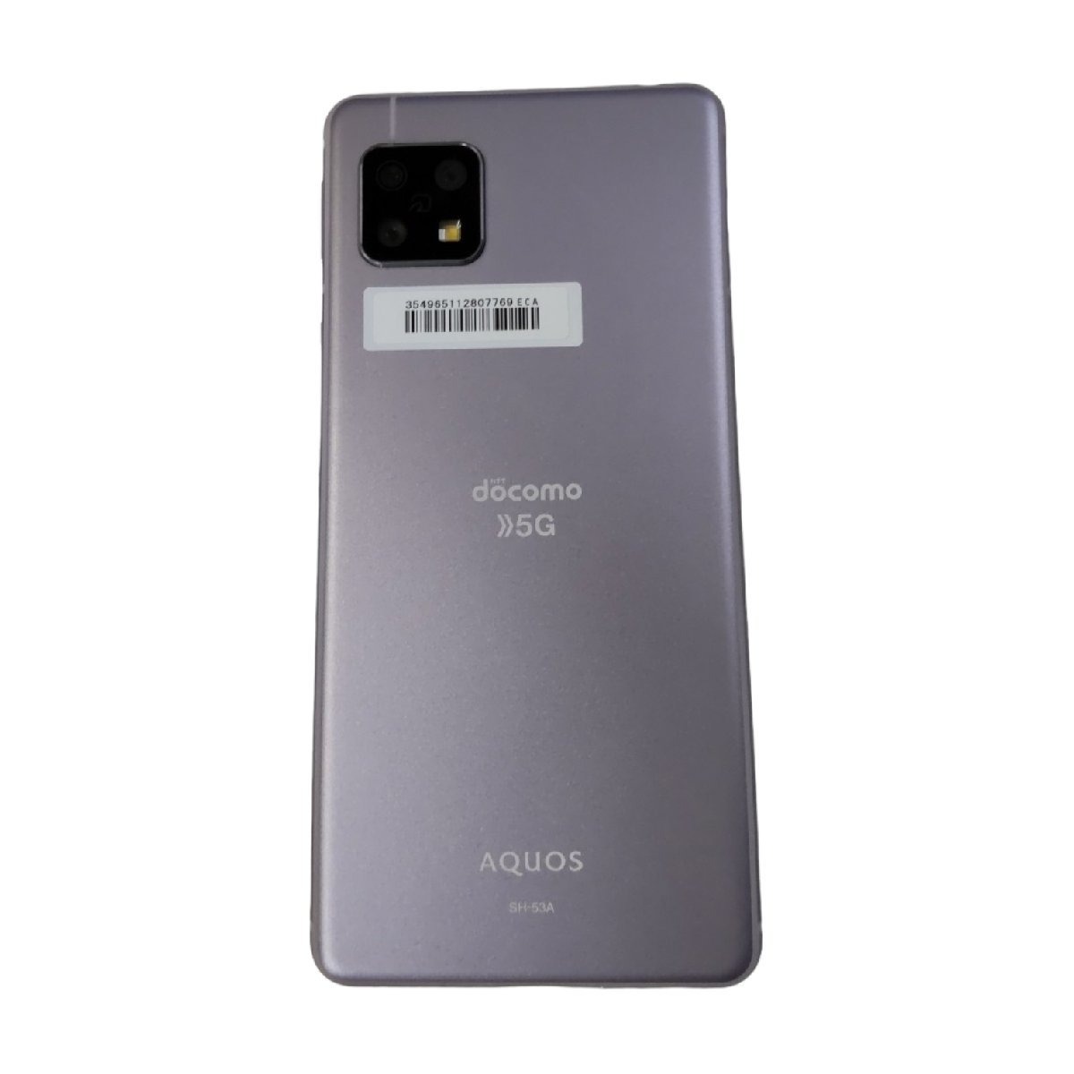 docomo5G AQUOS SH-53A 初期化済 docomo5G AQUOS SH-53A 初期化済