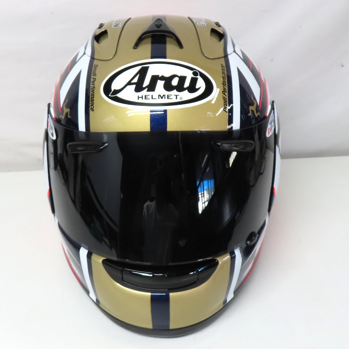 【美品】【レア】【希少】Arai アライ RX-7 RR5 IMO-TT15 マン島TTモデル2015 フルフェイスヘルメット XLサイズ バイク 二輪 人気 限定 RX-7 Arai アライ [レイGP](W-049-134 GP xlの中古品