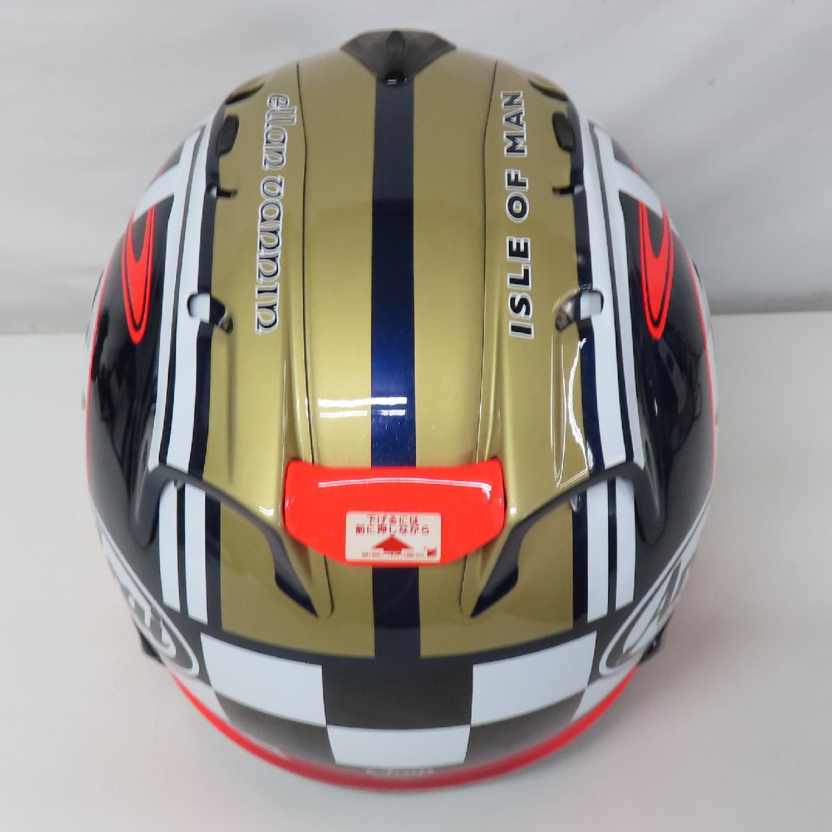 【美品】【レア】【希少】Arai アライ RX-7 RR5 IMO-TT15 マン島TTモデル2015 フルフェイスヘルメット XLサイズ バイク 二輪 人気 限定 RX-7 Arai アライ [レイGP](W-049-134 GP xlの中古品