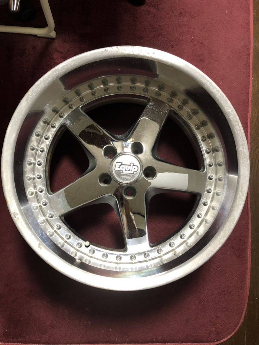 ワーク エクイップ 18インチ 2本 当時物 美品 ワーク エクイップ 18