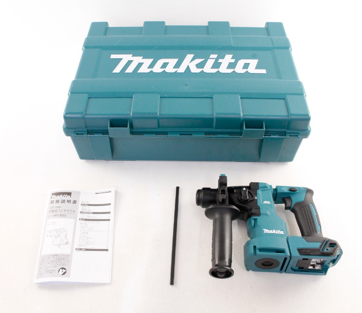 ○【中古品】makita HR183DZK 18mm充電式ハンマドリル マキタ 【通電 