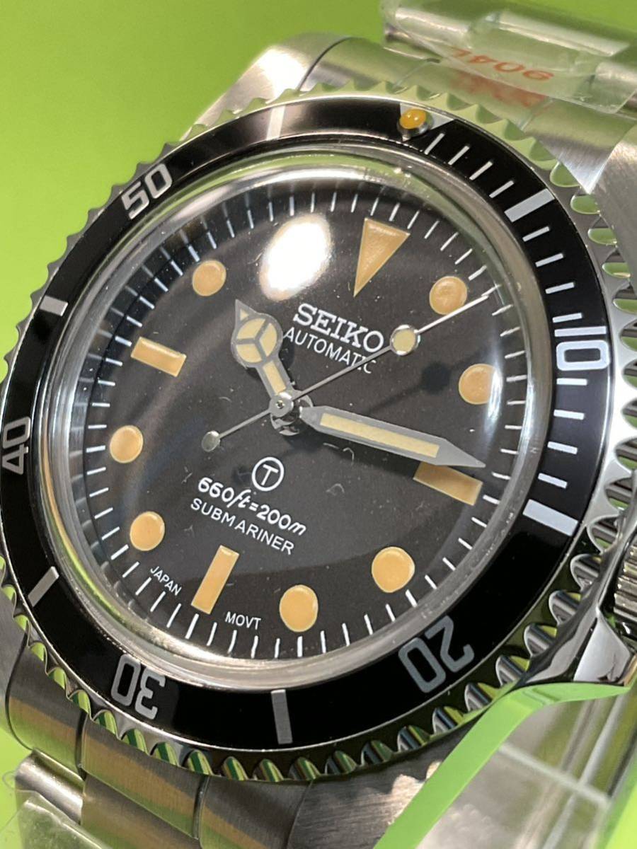 SEIKO MOD カスタム 機械式 腕時計 ヴィンテージダイバーズ