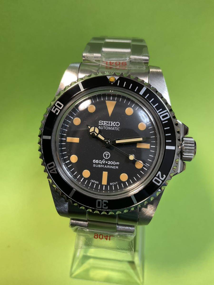 SEIKO MOD カスタム 機械式 腕時計 ヴィンテージダイバーズ