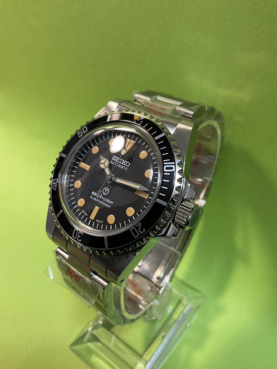SEIKO MOD カスタム 機械式 腕時計 ヴィンテージダイバーズ