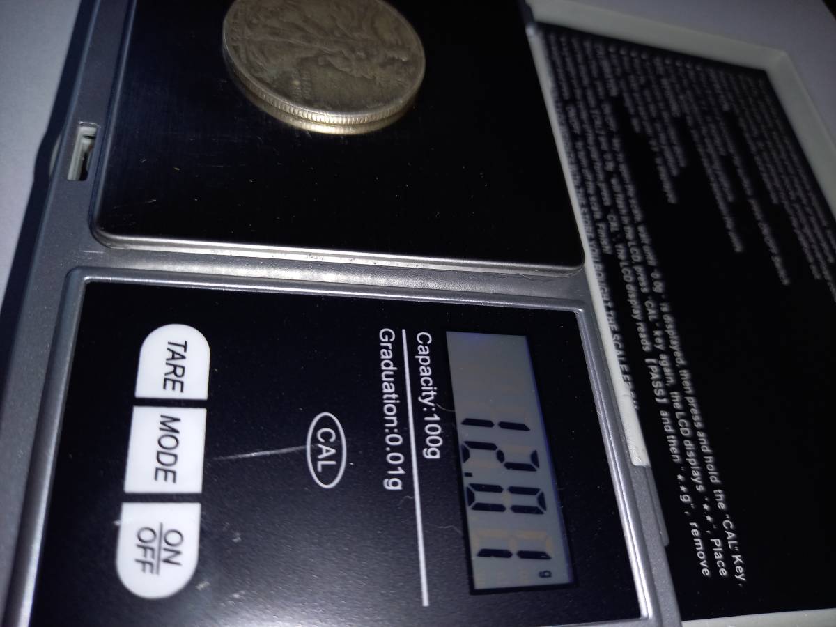 銀貨 北アメリカ ウォーキングリバティ ハーフダラー 「3枚纏めて