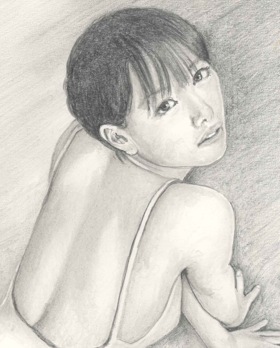 版画100円！石川吾郎 美人画 新鮮小説挿絵画 2019年8月号の女1(鉛筆画 